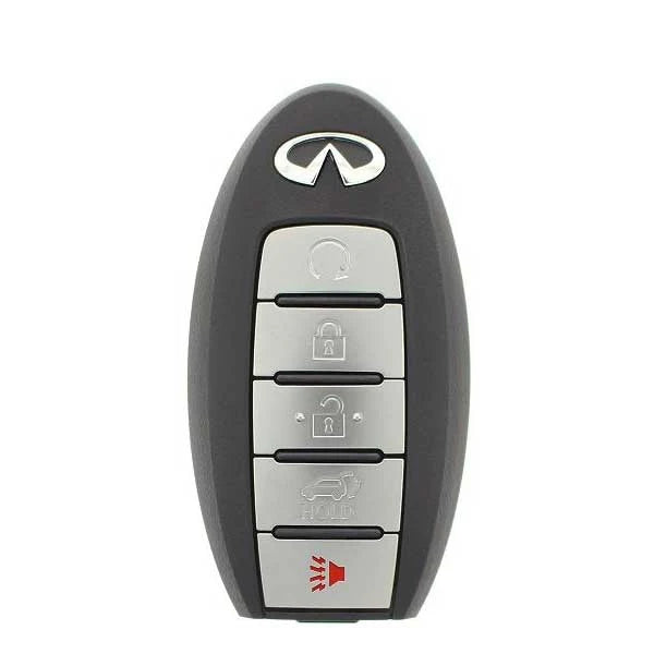 2017-2022 Infiniti QX50 / 5-Button Smart Key / w/ Hatch / PN: 285E3-5NA7A / KR5TXN1 / OEM NEW 2017-2022 Infiniti QX50 / 5-Button Smart Key / w/ Hatch / PN: 285E3-5NA7A / KR5TXN1 / OEM NEW